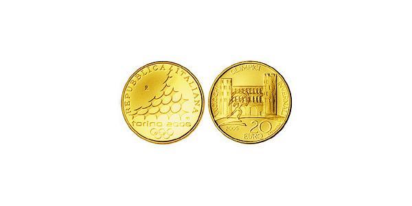 20 Евро Италия Золото 