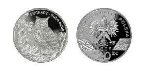 20 Злотый Республика Польша (1991 - ) Серебро 