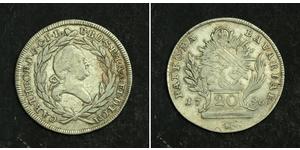 20 Крейцер Бавария (курфюршество) (1623 - 1806) Серебро 