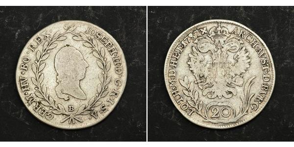 20 Крейцер Священная Римская империя (962-1806) Серебро Francis II, Holy Roman Emperor (1768 - 1835)