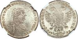 20 Крейцер Баварія (курфюрство) (1623 - 1806) Срібло 
