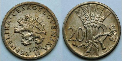 20 Крона Чехословакія (1918-1992)  