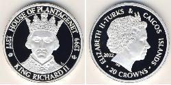 20 Крона Тёркс и Кайкос Серебро 