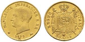 20 Лира Королевство Италия (наполеоновское) (1805–1814) Золото Наполеон I(1769 - 1821)
