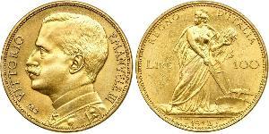 20 Ліра Kingdom of Italy (1861-1946) Золото Виктор Эммануил III (1869 - 1947)