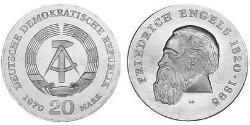 20 Марка Німецька Демократична Республіка (1949-1990)  