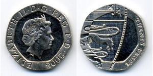 20 Пенни Великобритания (1922-)  