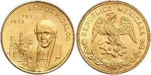 20 Песо Соединённые Штаты Мексики (1867 - ) Золото Miguel Hidalgo