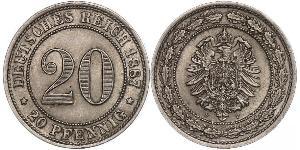 20 Пфенниг Германская империя (1871-1918)  