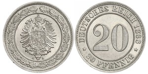 20 Пфенниг Германская империя (1871-1918)  