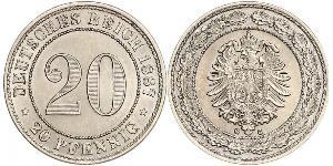 20 Пфенниг Германская империя (1871-1918)  