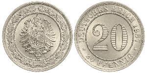 20 Пфенниг Германская империя (1871-1918)  