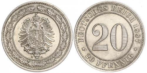 20 Пфенниг Германская империя (1871-1918)  