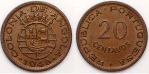 20 Сентаво Португалия / Portuguese Angola (1575-1975)  