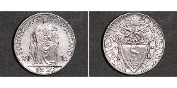 20 Сентесимо Ватикан (1926-) Серебро Пий XII  (1876 - 1958)