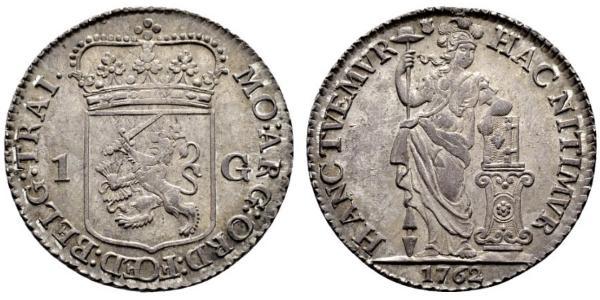 20 Стівер / 1 Гульден Королівство Нідерланди (1815 - ) Срібло 