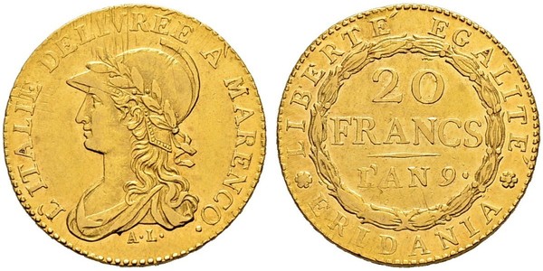 20 Франк Італія  