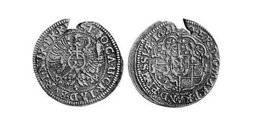 24 Kreuzer Principato di Ansbach (1398–1792) Argento Gioacchino Ernesto di Brandeburgo-Ansbach(1583 – 1625)