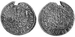 24 Kreuzer Fürstentum Ansbach (1398–1792) Silber Joachim Ernst (Brandenburg-Ansbach)(1583 – 1625)
