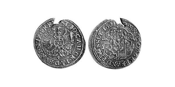 24 Kreuzer Fürstentum Ansbach (1398–1792) Silber Joachim Ernst (Brandenburg-Ansbach)(1583 – 1625)