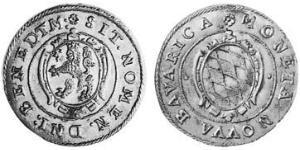 24 Kreuzer Duchy of Bavaria (907 - 1623) Silver Maximilian I, Elector of Bavaria (1573 – 1651)