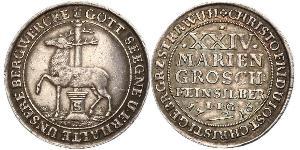 24 Mariengroschen Saint-Empire romain germanique (962-1806) / States of Germany Argent 