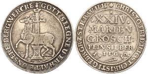 24 Mariengroschen Saint-Empire romain germanique (962-1806) / States of Germany Argent 