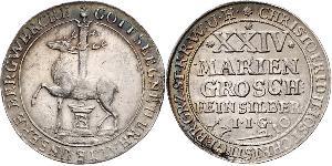 24 Mariengroschen Saint-Empire romain germanique (962-1806) / States of Germany Argent 