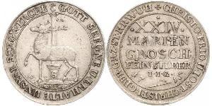 24 Mariengroschen Saint-Empire romain germanique (962-1806) / States of Germany Argent 