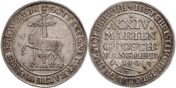 24 Mariengroschen Saint-Empire romain germanique (962-1806) / States of Germany Argent 