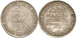 24 Mariengroschen Sacro Imperio Romano (962-1806) / States of Germany Plata 