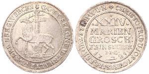 24 Mariengroschen Sacro Imperio Romano (962-1806) / States of Germany Plata 