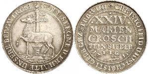 24 Mariengroschen Heiliges Römisches Reich (962-1806) / States of Germany Silber 