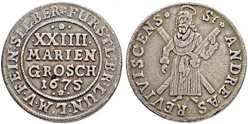 24 Mariengroschen States of Germany Silver 