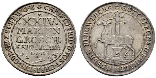 24 Mariengroschen Федеральные земли Германии / Священная Римская империя (962-1806) Серебро 