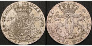 24 Skilling Denmark Silver 