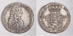 24 Skilling Данія Срібло Кристіан VI (1699 - 1746)