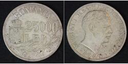 25000 Leu Romania Silver 