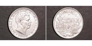 25000 Leu Romania Silver 