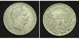 25000 Leu Romania Silver 
