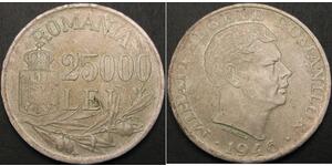 25000 Leu 羅馬尼亞 銀 