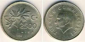 2500 Lira 土耳其  