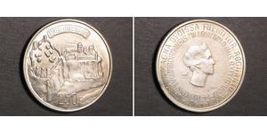 250 Franc Luxemburgo Plata 