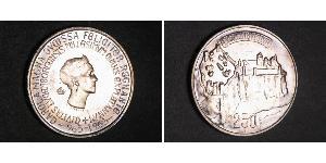 250 Franc Luxembourg Silver 