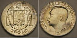 250 Leu Romania Silver 