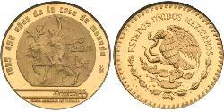 250 Peso United Mexican States (1867 - ) Gold 