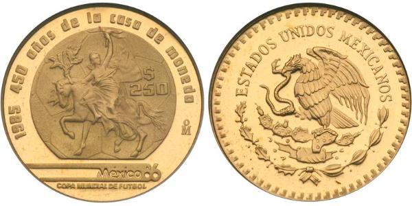 250 Peso 墨西哥 金 