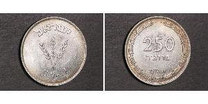 250 Pruta Israel (1948 - ) 銅/镍 