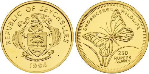 250 Rupee Seychelles 金 