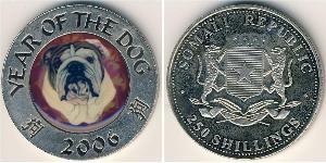 250 Shilling Somalia Copper/Nickel 